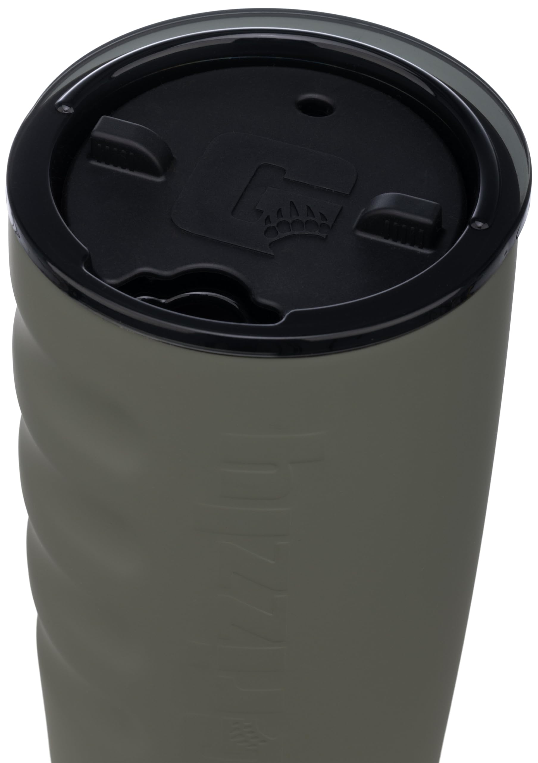 20 oz Grizzly Grip Cup with Mag Lid | Vacuum Insulated | For Coffee Car Travel Beach Camping Hiking Hunting Fishing | Lunar Green