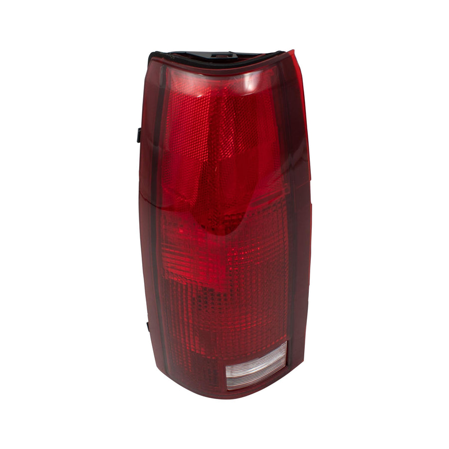 Brock Driver Replacement Tail Light with Bulb Sockets & Connector Plate Compatible with 88-99 Pickup 00 2500/3500 C/K Old Body Style Truck