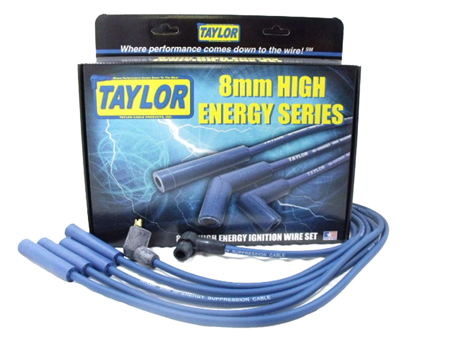 Hi-Energy Spark Plug Wire Set Taylor Cable 64667, 1 Pack