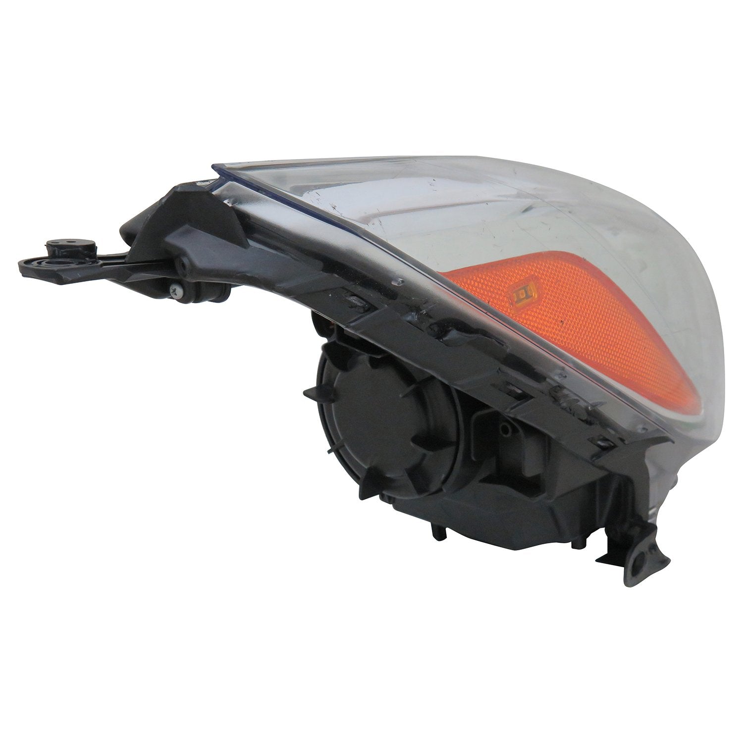 Right TYC Headlight Assembly Compatible with 2014-2017 Hyundai Accent