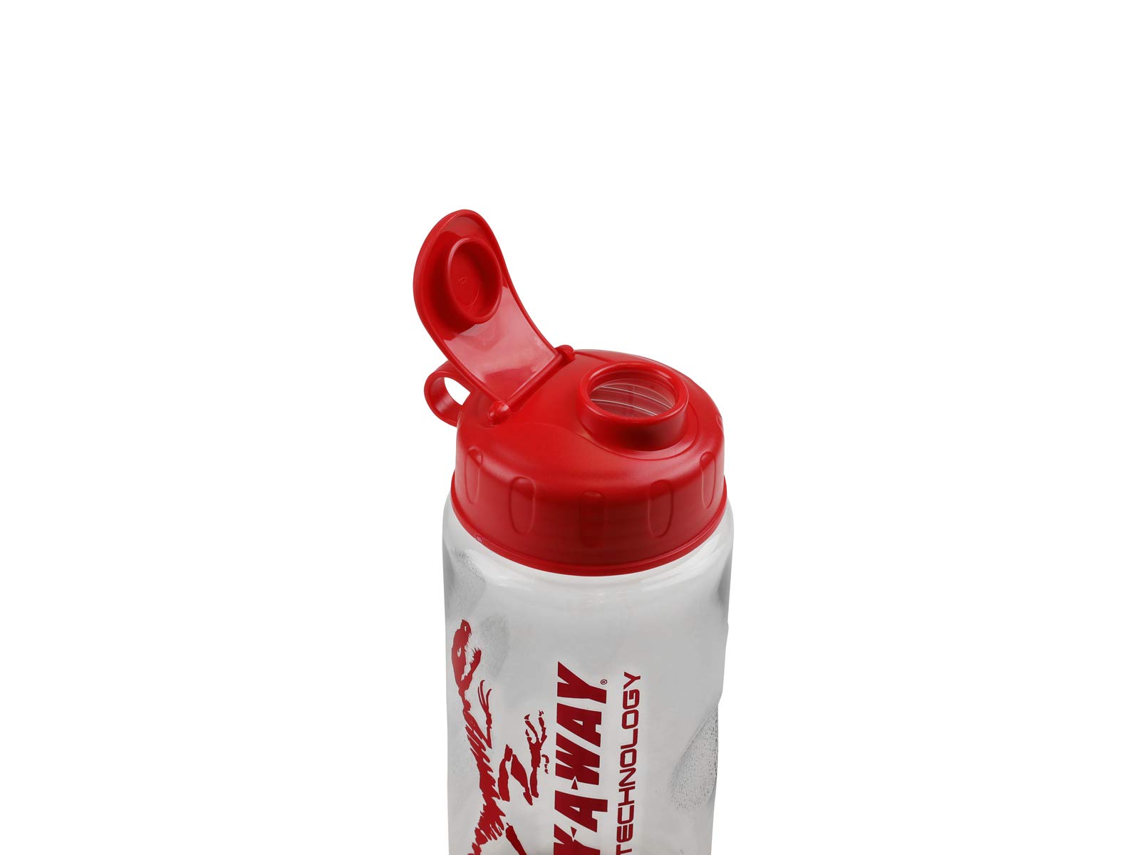 22oz aFe Power Sway-A-Way Clear Plastic Water Bottle w/Finger Grip