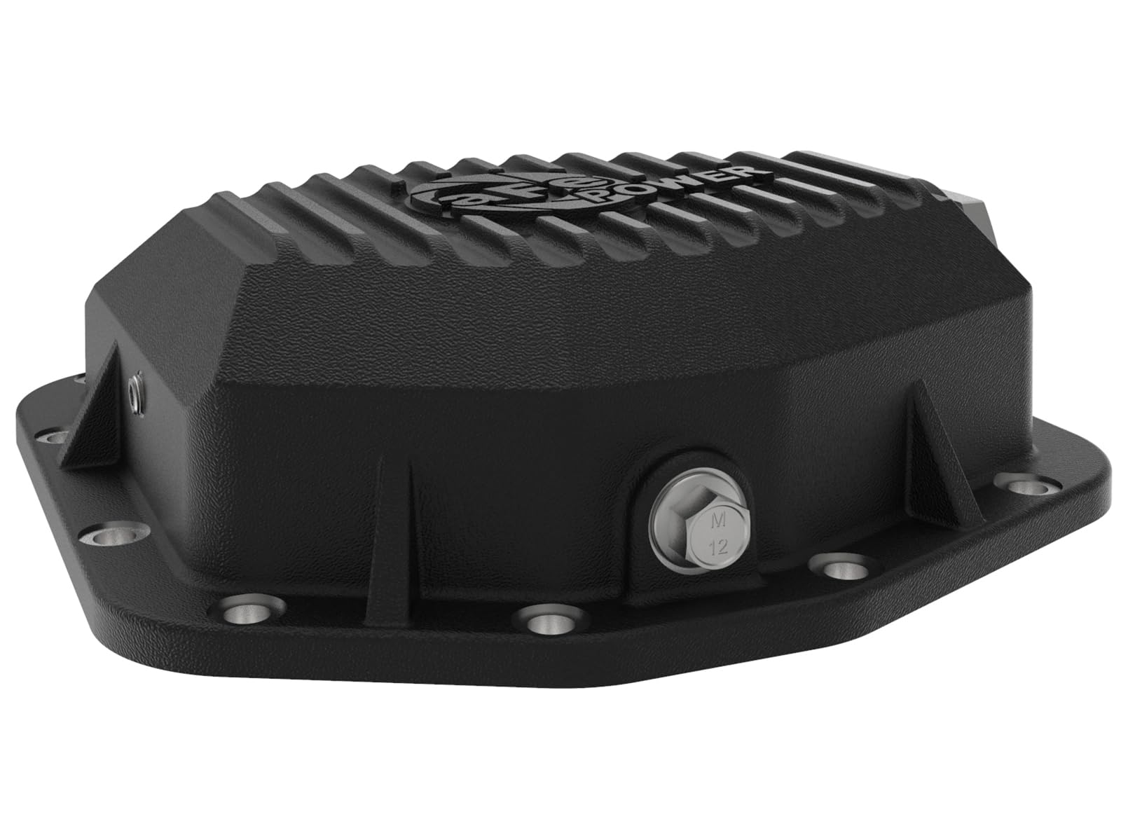 aFe POWER Rear Differential Cover Pro Series Black w/Machined Fins - #46-71170B - Ford Ranger 19-23 L4-2.3L (t) (Dana M220)