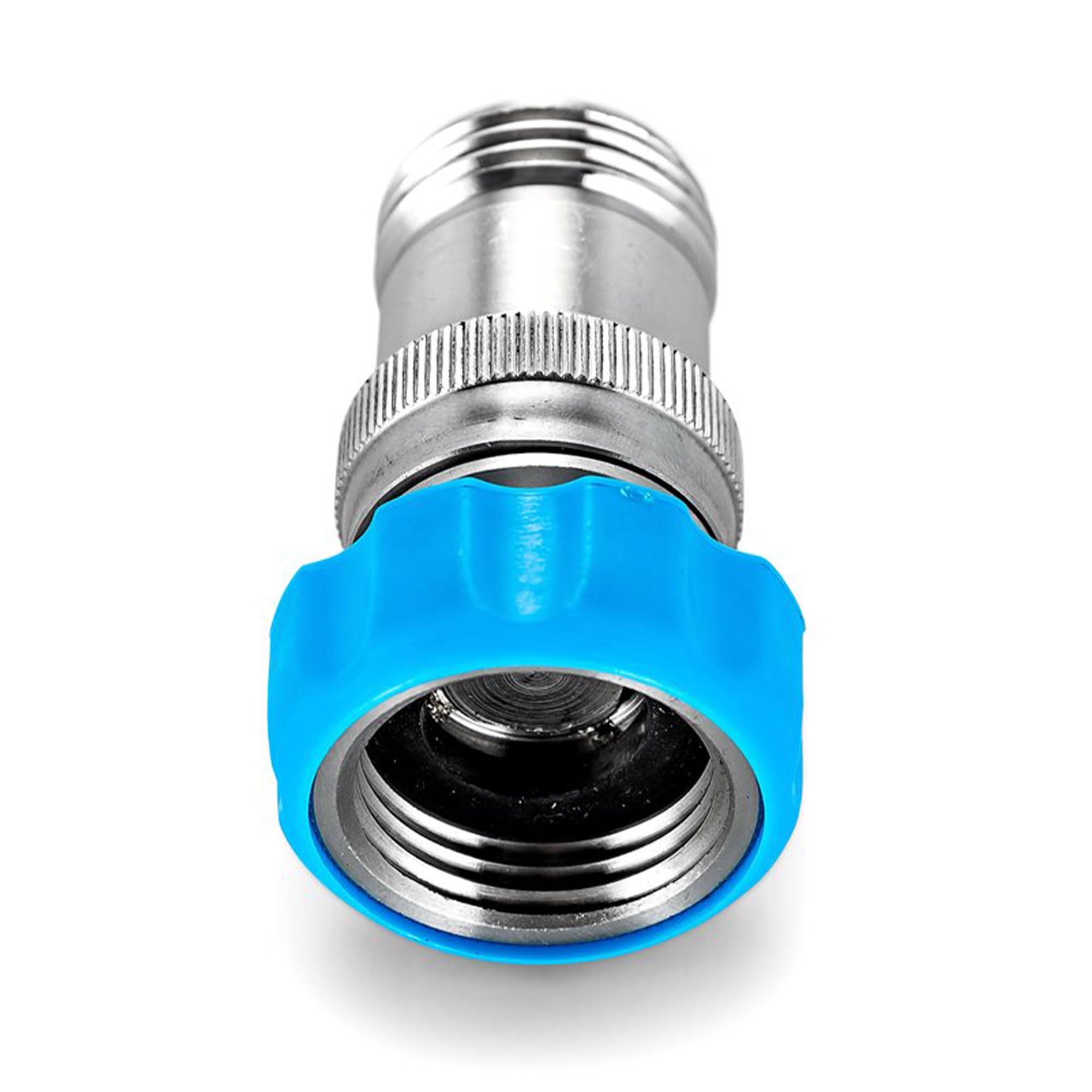 Camco Stainless-Steel Flow Regulator, Protects RV Plumbing High Pressure Water, Compatible with 3/4" Garden Hose Threads, 40054