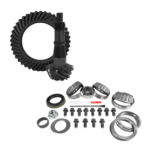 3.73 Rear Ring & Pinion, 9.5" Install Kit, Axle Bearings & Seals