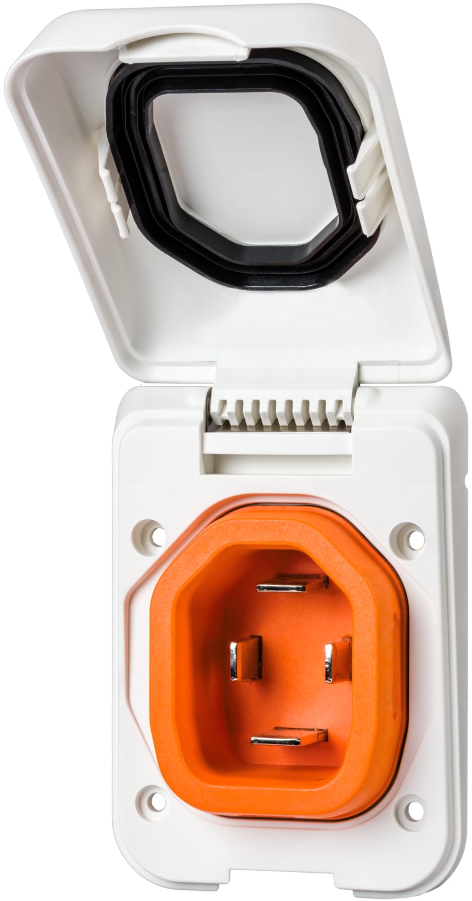 32 Amp SmartPlug B32ASSYPW Shore Power Combo Kit – Weatherproof RV Power Inlet & Connector for Camper, Trailer, Boat – Marine Amp Cord, Extension Plug, Travel & Camping Essentials, RV Accessories