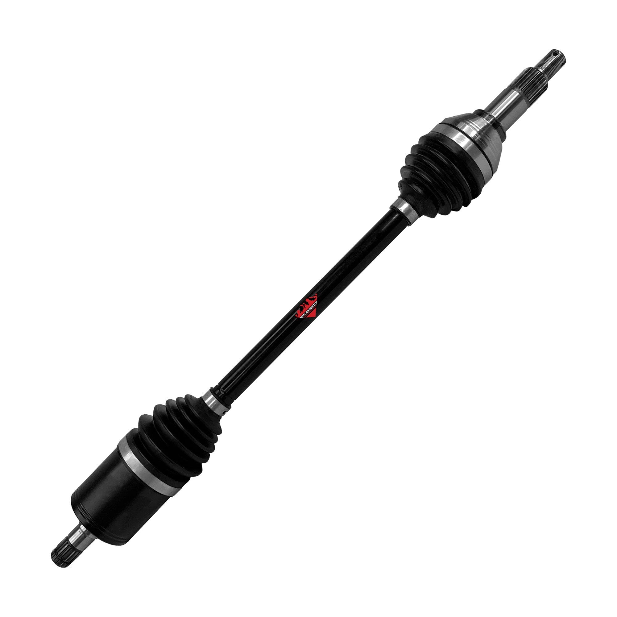 Performance Front Right Rugged Axle for (2019-2023) Can Am Commander/Maverick Sport, CNC Precision Components, Stainless-Steel Clamps Coated for Protection & Machined Heat Treated OEM: 705402030