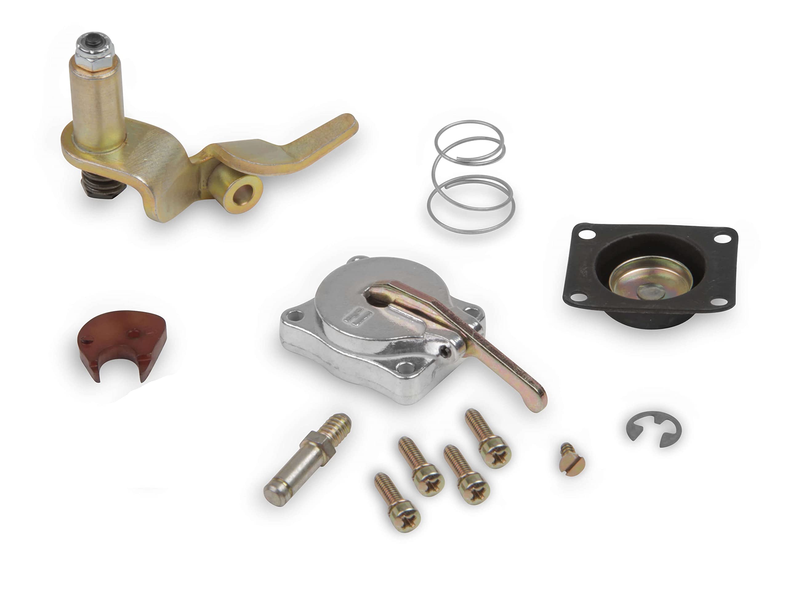 50cc Holley Accelerator Pump Conversion Kit - Aluminum, Gold Hardware