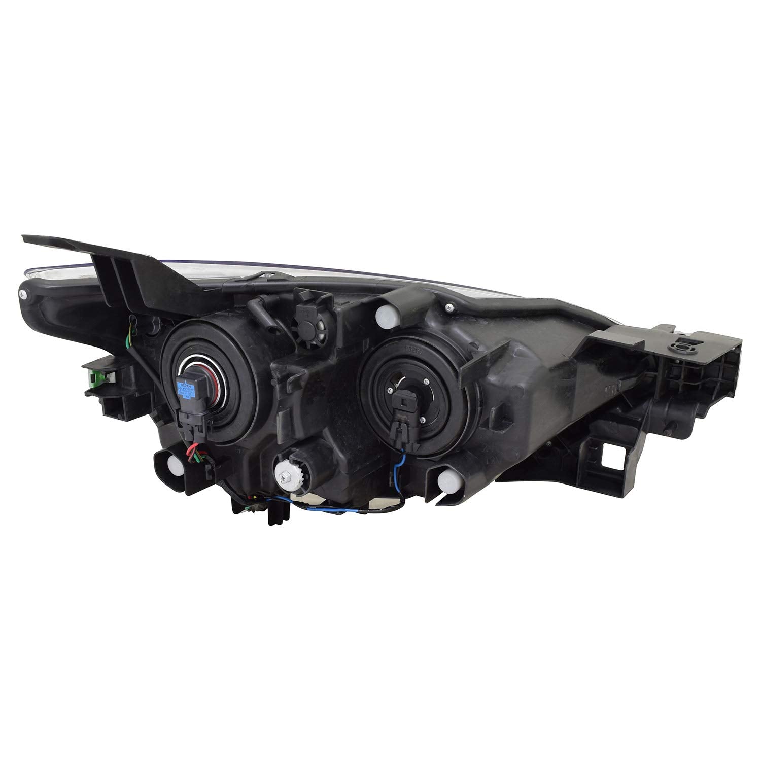 Left TYC Headlight Assembly Compatible with 2016-2021 Mazda CX-3