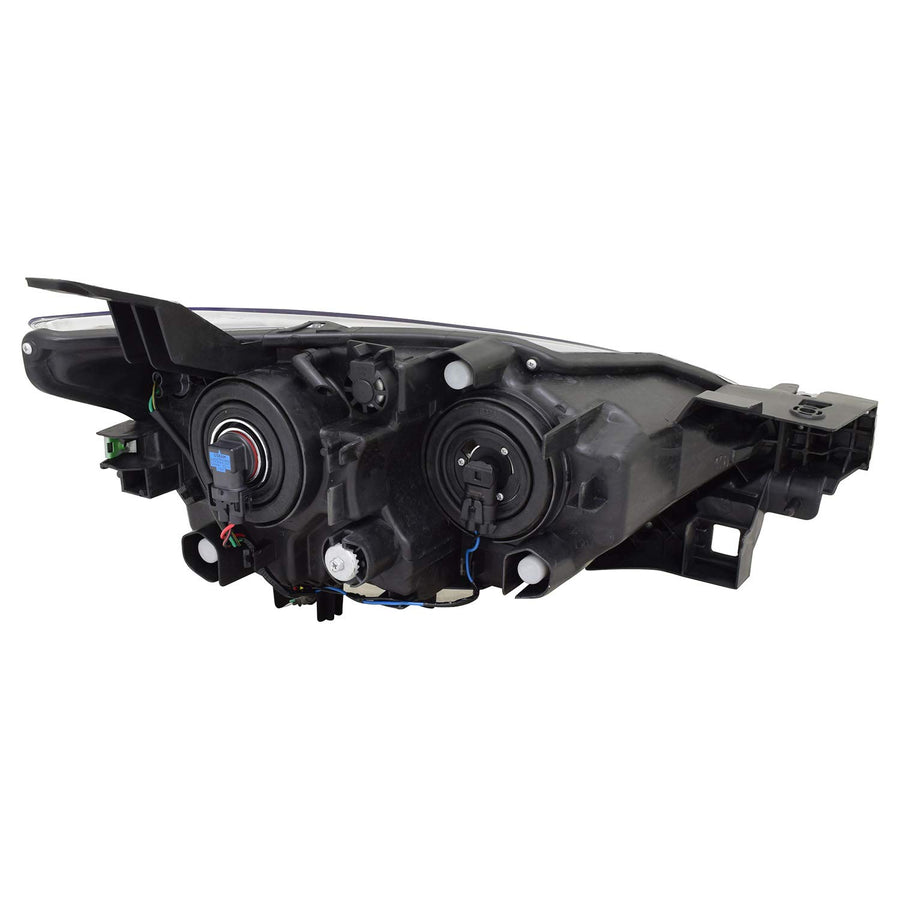 Left TYC Headlight Assembly Compatible with 2016-2021 Mazda CX-3