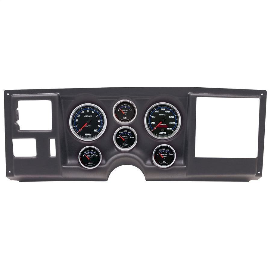 AUTO METER Direct Fit Dash Kit 2925-05, (3 3/8" X2, 2 1/16" X4), Chevy/Gmc Truck 88-94, Cobalt