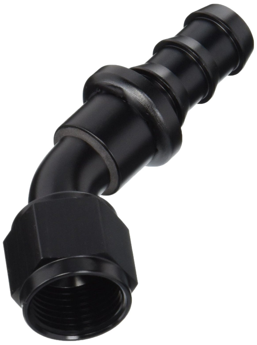 45 Degree Vibrant Performance Push-On Hose E nd Fitting; Hose -10
