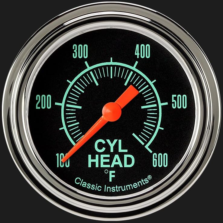 Classic Instruments G/Stock GS397SLF 2 5/8" Cylinder Head Temperature Gauge