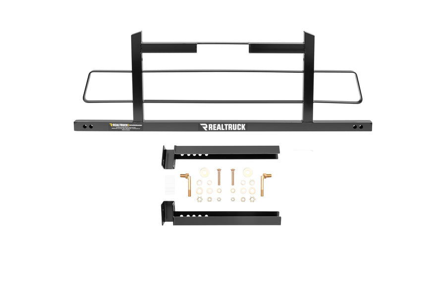 BACKRACK RealTruck Hardware Kit for use w/ 21" Toolbox, Black, No Drill | 30117TB | Fits 2002-2025 RAM 1500/2500/3500 All Beds with RAMBOX Cargo MGMT