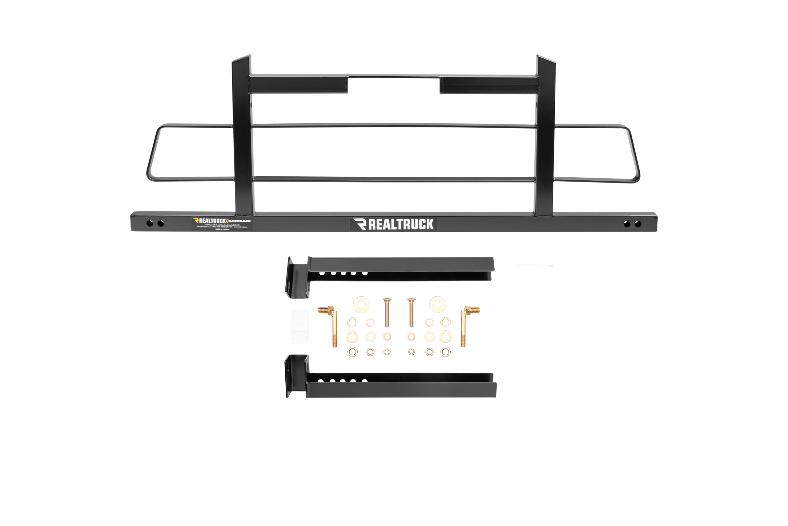 BACKRACK Hardware Kit RealTruck for use w/Low-Profile Tonneau, Black, No Drill | 40122 | Fits 2019-2025 Chevrolet/GMC Silverado/Sierra 1500 LD/Limited