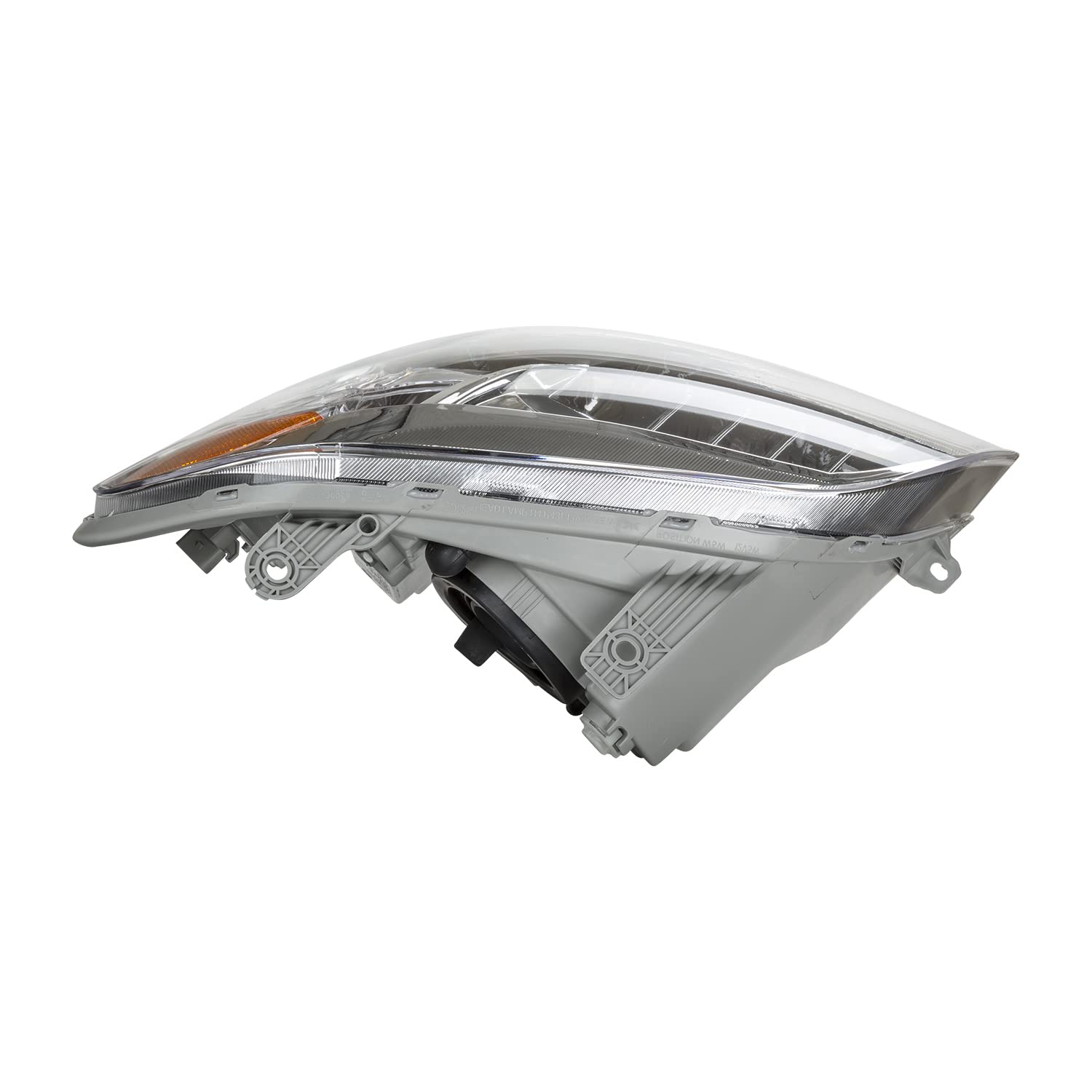 Left TYC Headlight Assembly Compatible with 2007-2011 Chevrolet Aveo