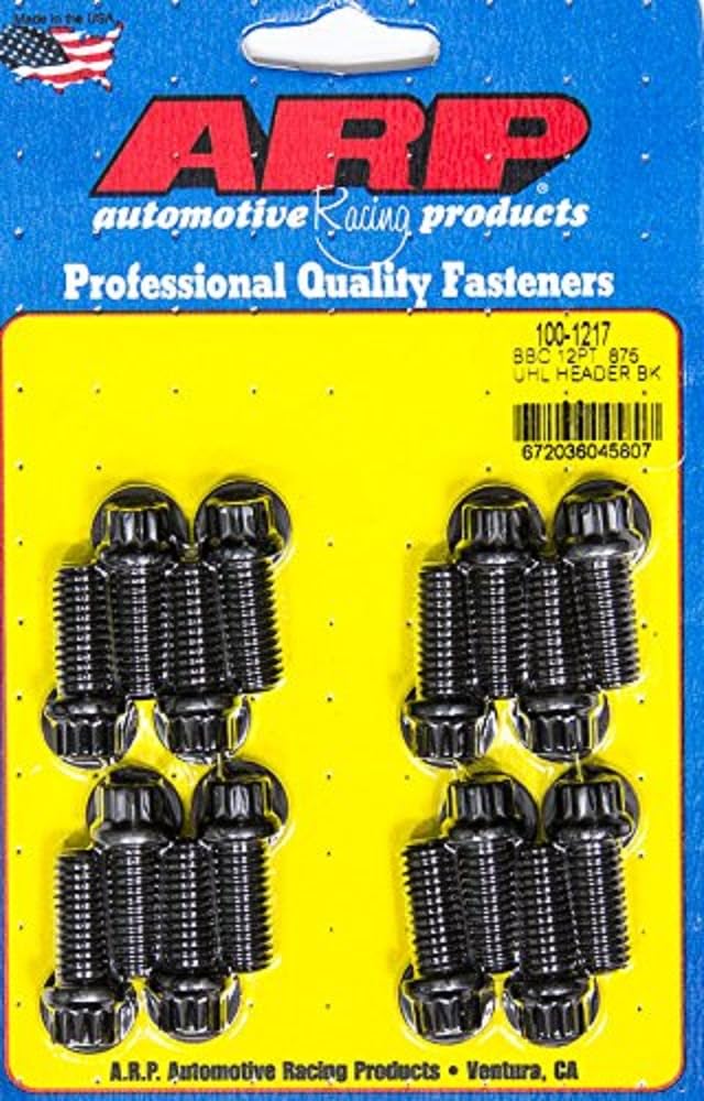 ARP Header Bolt Kit 100-1217 (12pt.3/8 x .850 UHL (16))