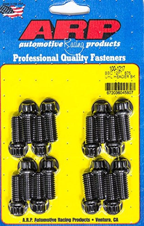 ARP Header Bolt Kit 100-1217 (12pt.3/8 x .850 UHL (16))