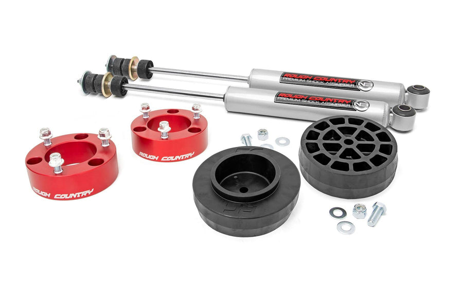 3" Lift Kit Rough Country for 03-09 Toyota 4-Runner| 07-14 FJ Cruiser - 76530RED