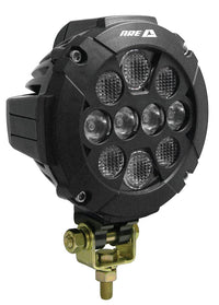 A.R.E. Lighting System Rival | 23705-81867/HO/B | 4.6" LED Round Multi Mount Off Road Attachment Bracket, 2500 Lumens (does not come with wiring harness/switches),Black Housing/White Light