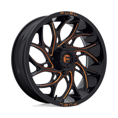 FUEL OFF-ROAD D780 UTV 20X7 4X156 G-BLK-MILL-OR 13MM - D7802070A544