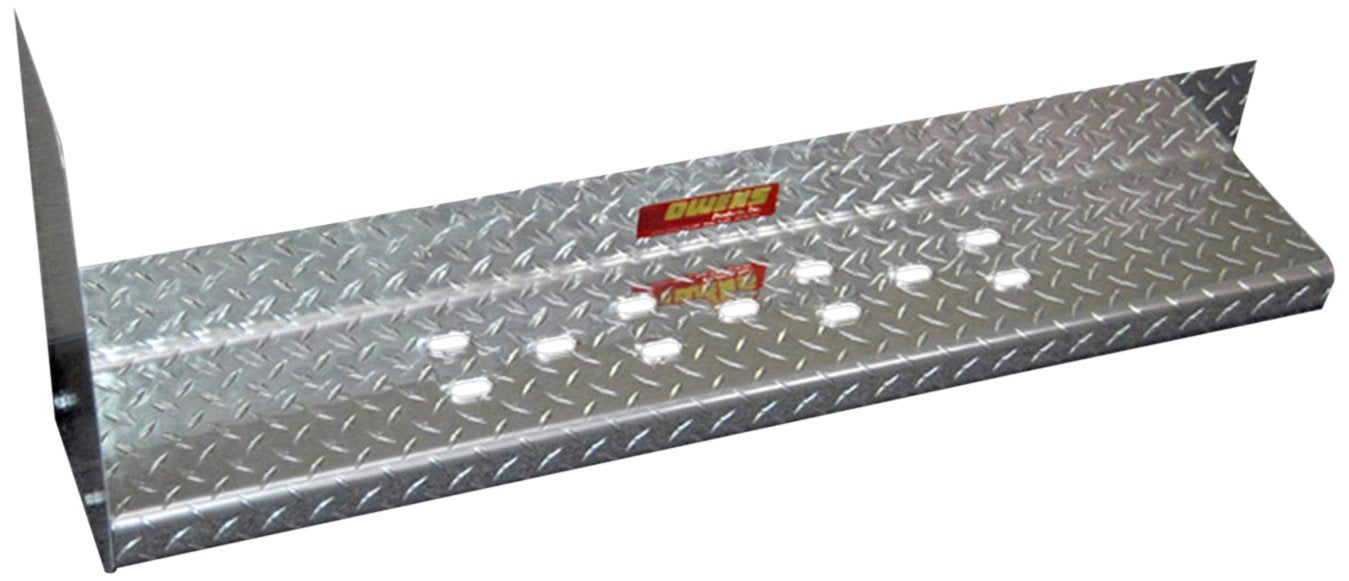 Owens 82327G-01 Products Commercial Wheel To Wheel Running Boards Diamond w/o Stone Guard And w/Sta