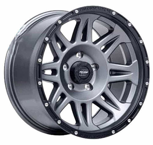 Pro Comp Alloys 17X8.5 ROCKWELL 6X139.7 4.5 0mm MATTE GRAPHITE WITH BLACK LIP - PXA2634-78583
