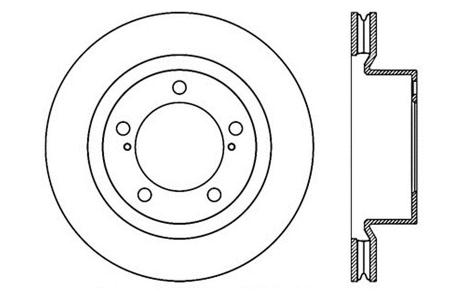 Brake Rotor StopTech (128.44162CR)