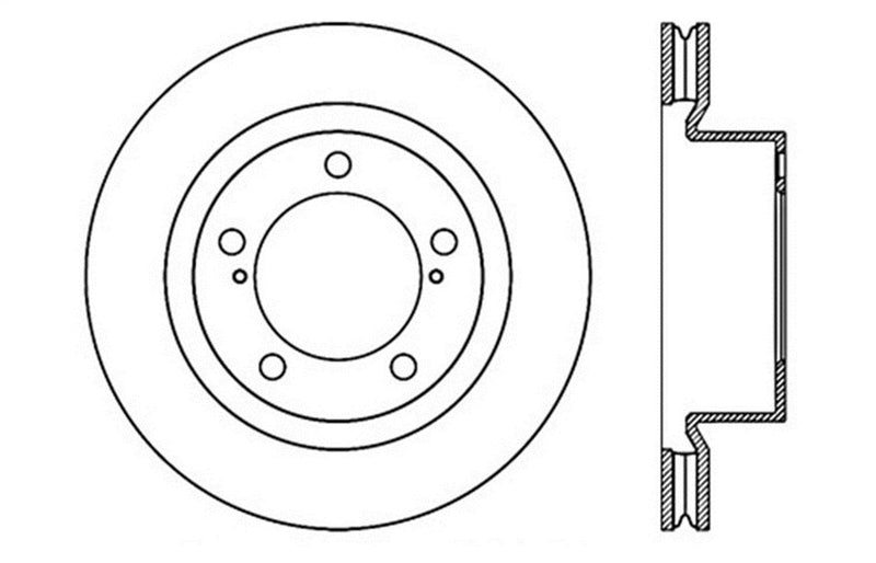 Brake Rotor StopTech (128.44162CR)