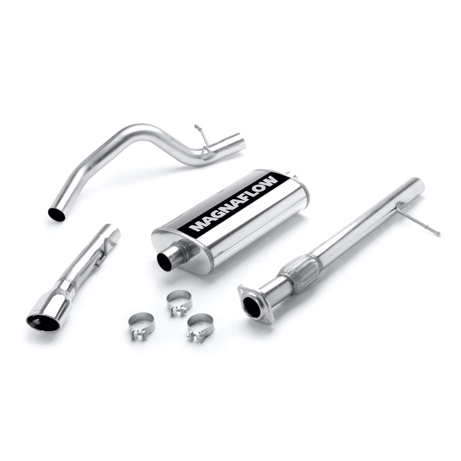 Performance MagnaFlow Exhaust System 16721: Cat-Back, Street Series, Compatible with 2007-2008 Chevrolet Avalanche
