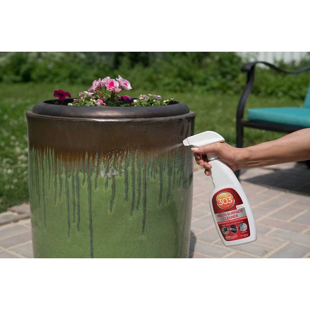 303 Products Cleaner Multi-Surface - Safely Cleans All Water Safe Surfaces, Including All Types of Fabric and Vinyl, Rinses Residue Free, Manufacturer Recommended, 1 Gallon (30570-4PK)