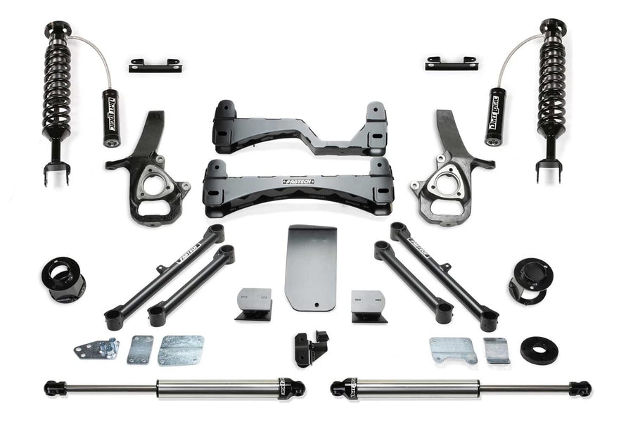 Fabtech K3088DL Dirt Logic SS Performance Lift System 6 in. Lift w/Coilover Resi Rear