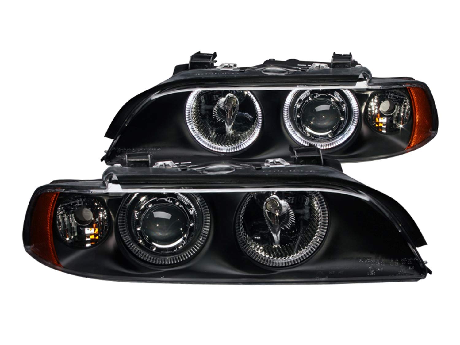 BMW Anzo USA 121017 Black Clear Projectors with Headlight Assembly - (Sold in Pairs)