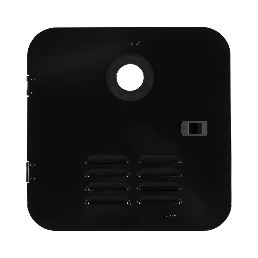 RV Water Heater Door Installation Kit Girard Products Llc - Black