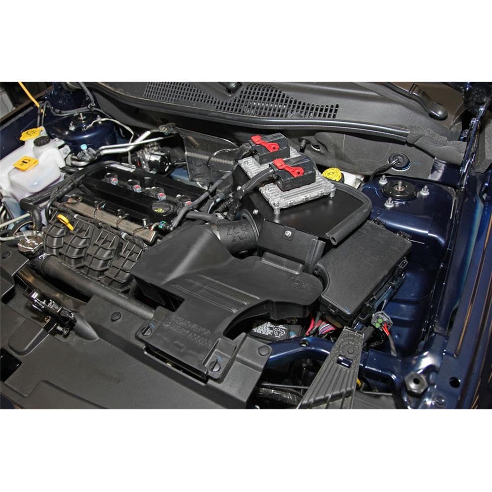 Cold Air Intake System K&N: High-Flow Air-Filter, Increase Performance & Horsepower: Compatible with 2011-2017 JEEP Compass; 2011-2017 JEEP Patriot, 57-1567
