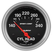 Auto Meter Sport-Comp 3536 Electric Cylinder Head Temperature Gauge