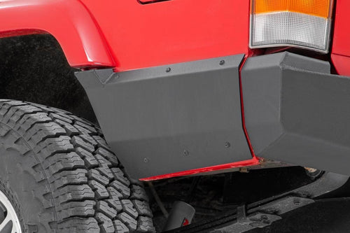Rough Country Lower Rear Quarter Panel Armor for 97-01 Jeep Cherokee XJ - 10571