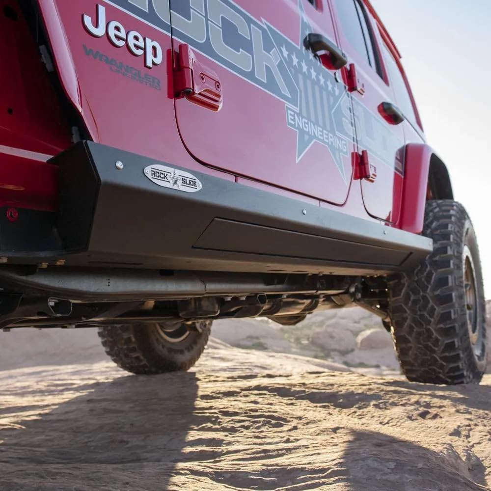 Step Slider Rock Slide Engineering Skid Plate 3.0 for Jeep JL 4 Door RSE Door Step Slider
