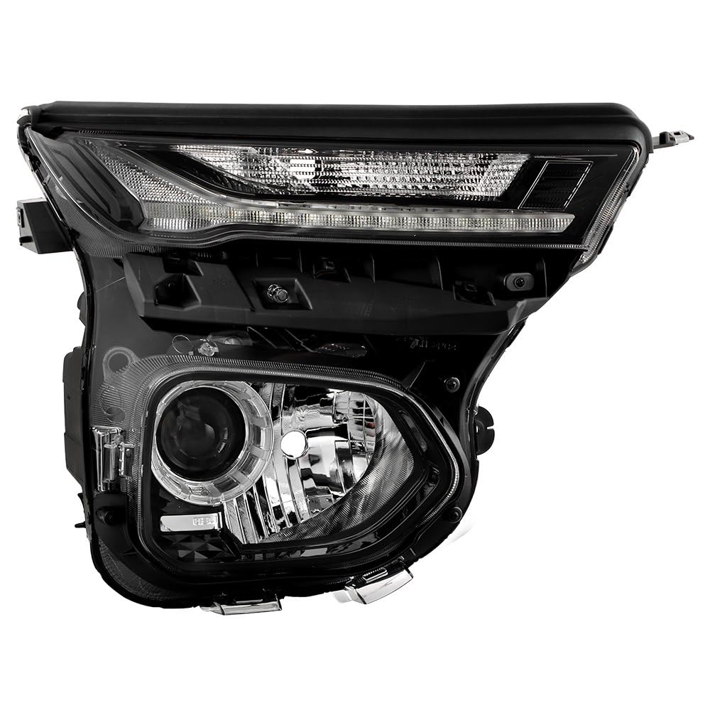 Chevy Traiblazer 21-23 LED Low Beam/Halogen High Beam Spyder (POE) 9005 DRL w/Halogen Signal Headlight - OE Right GM2503523