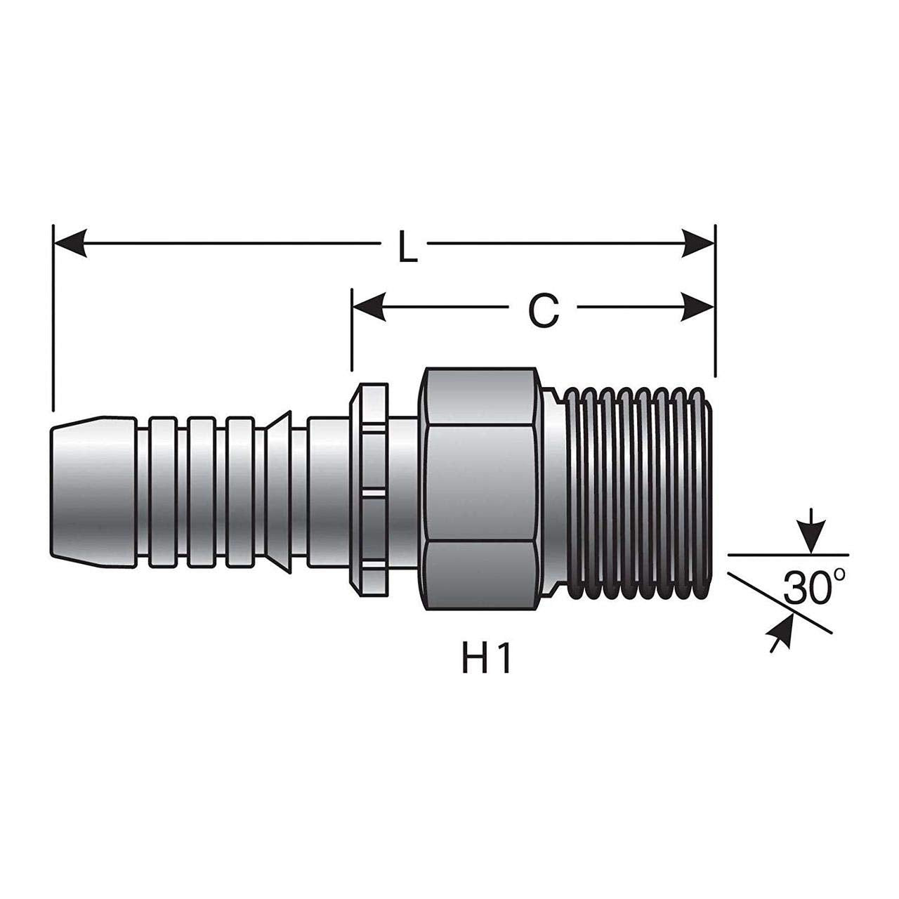 Gates Coupling G20810-1616