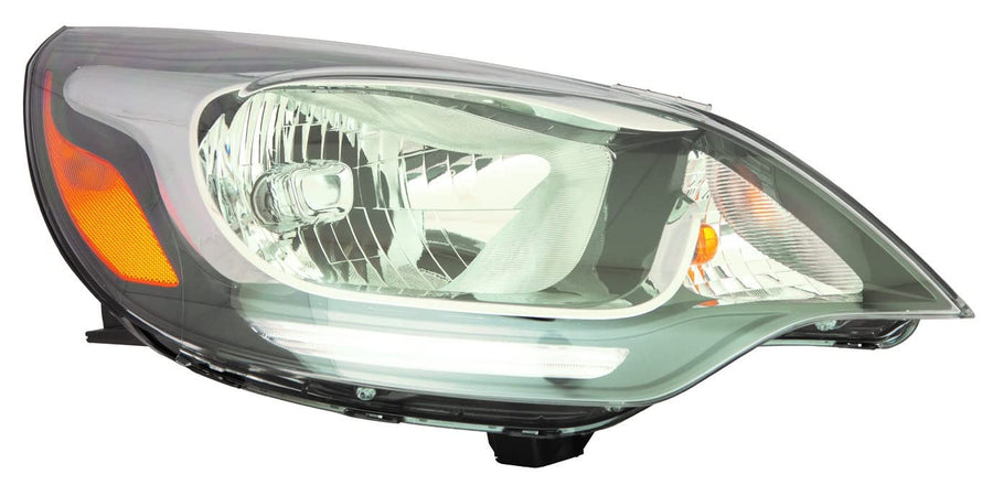 Kia Rio Sedan 12-17 Headlight with LED POS SX Passenger Side CAPA | DOT Certified 92102 1W110 | KI2503179C ACK