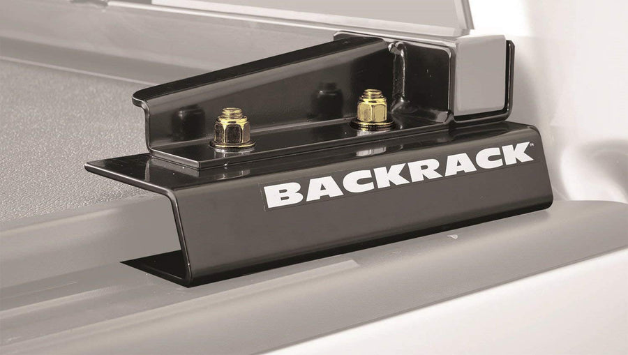 BACKRACK RealTruck Hardware Kit for use w/Wide-Top Tonneau, Black, No Drill | 50201 | Fits 1999-2016 Ford F-250/F-350