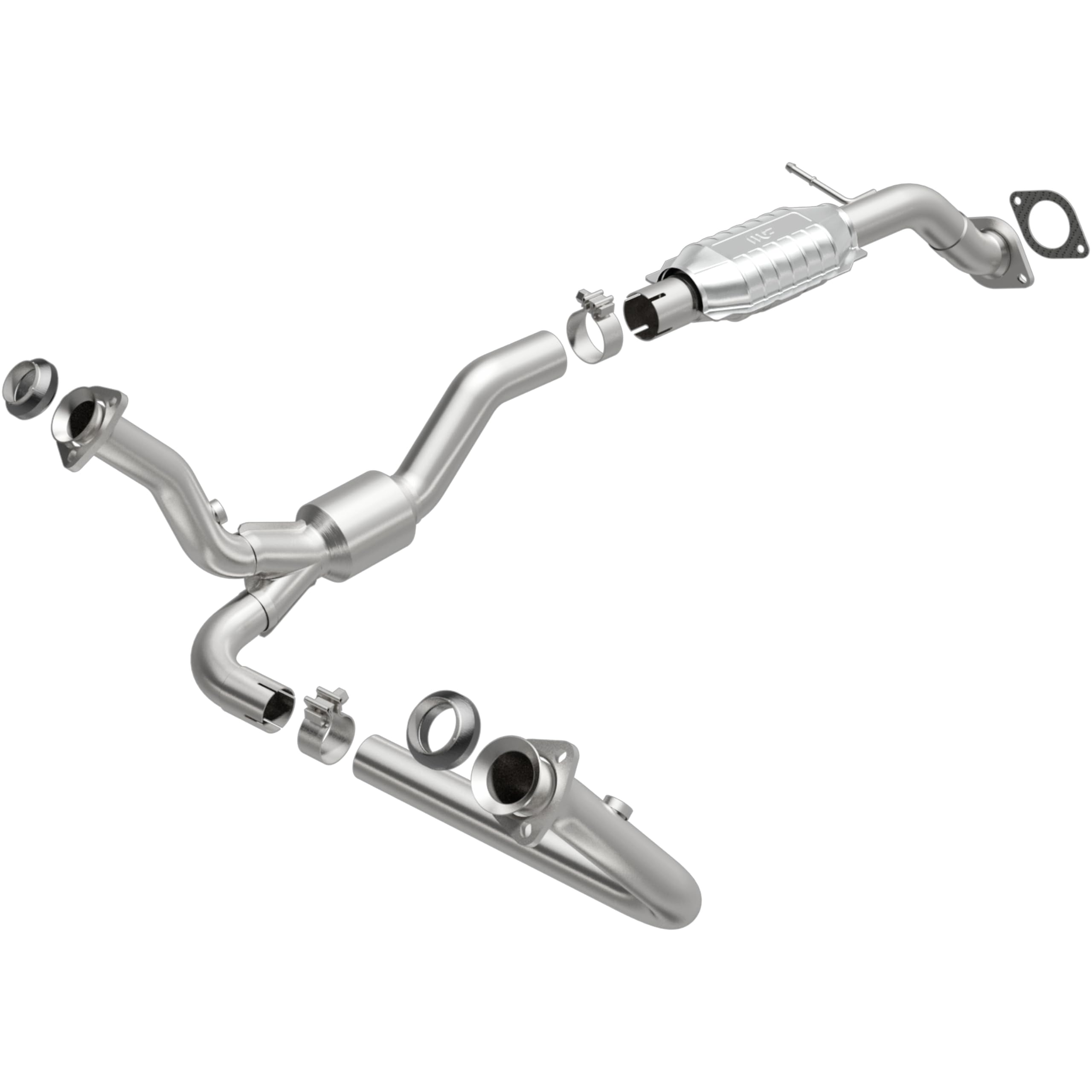Large MagnaFlow Stainless Steel Direct Fit Catalytic Converter 49574