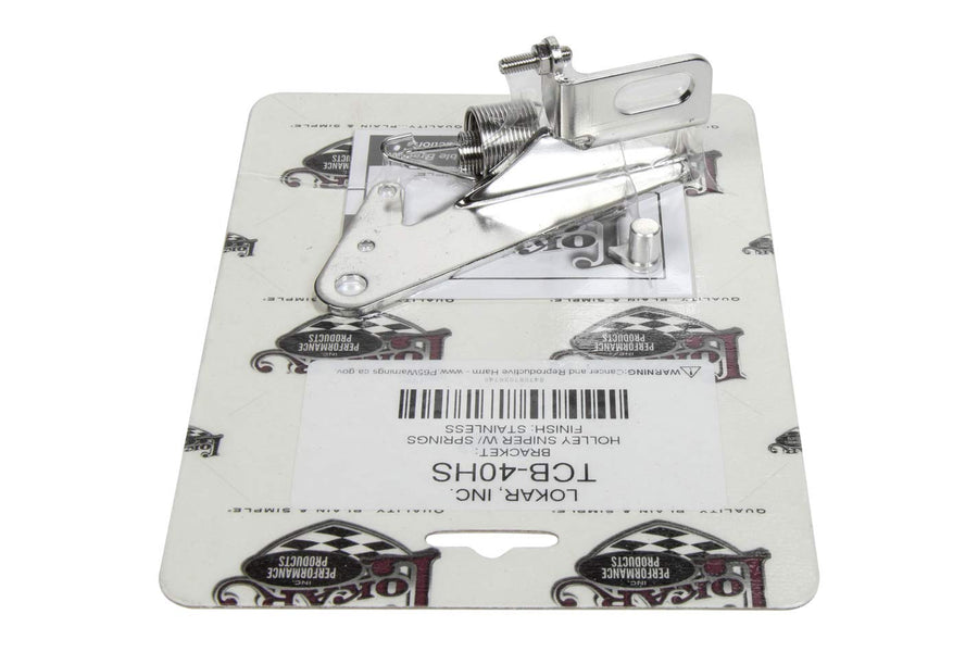 Stainless Steel Bracket And Springs For Holley Sniper Efi Lokar Performance Products TCB-40HS