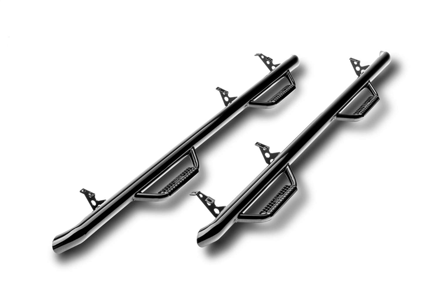 N-Fab Wheel-to-Wheel Nerf Steps | Gloss Black, T0576QC | Fits 2005-2015 Toyota Tacoma Access Cab 6' Standard Bed, SRW Gas
