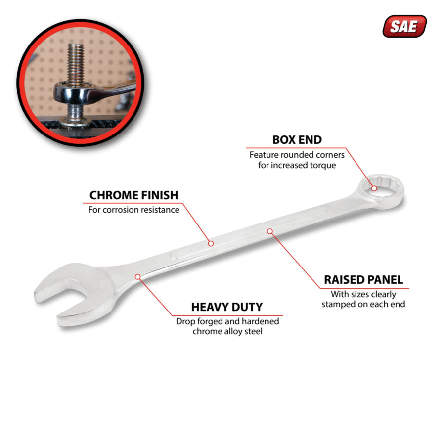 W347B Performance Tool 1-7/8-inch Combo Wrench