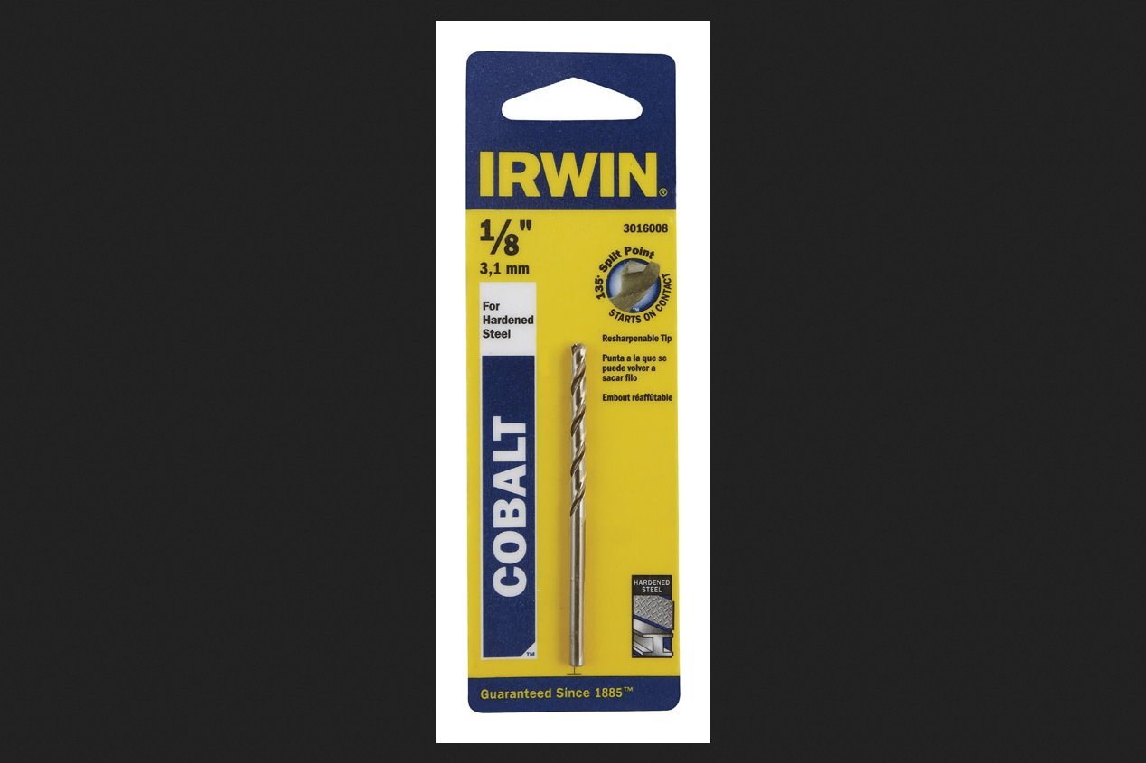 1/8" X 2-3/4" Irwin Cobalt Drill Bit 3016008