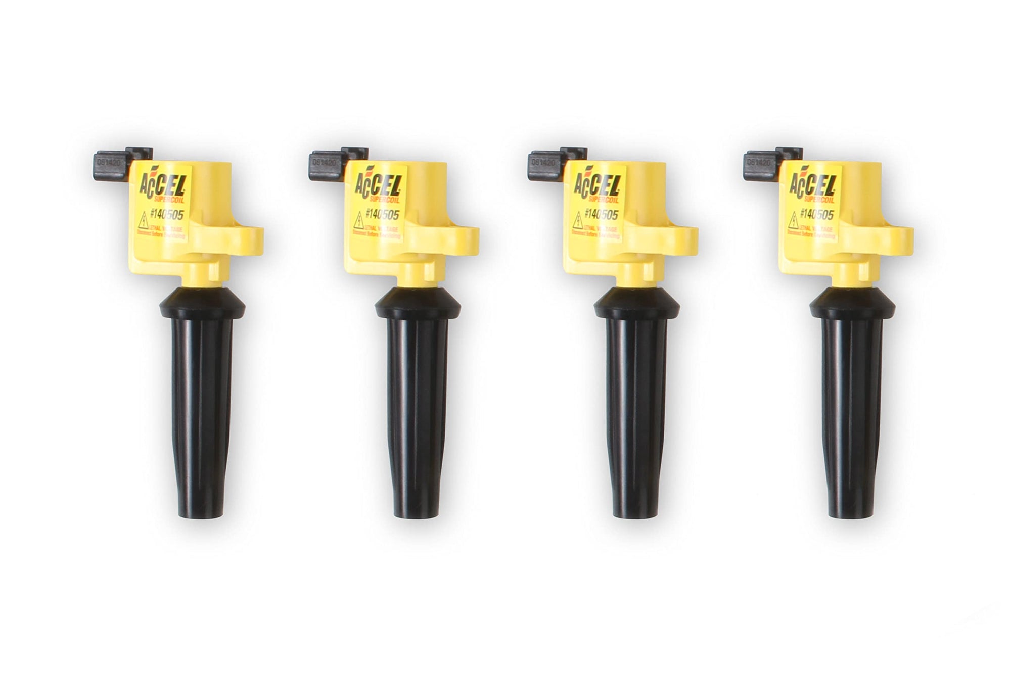 ACCEL Ignition Coil - SuperCoil - 140505-4 - I4-4-Pack - 2.0/2.3L