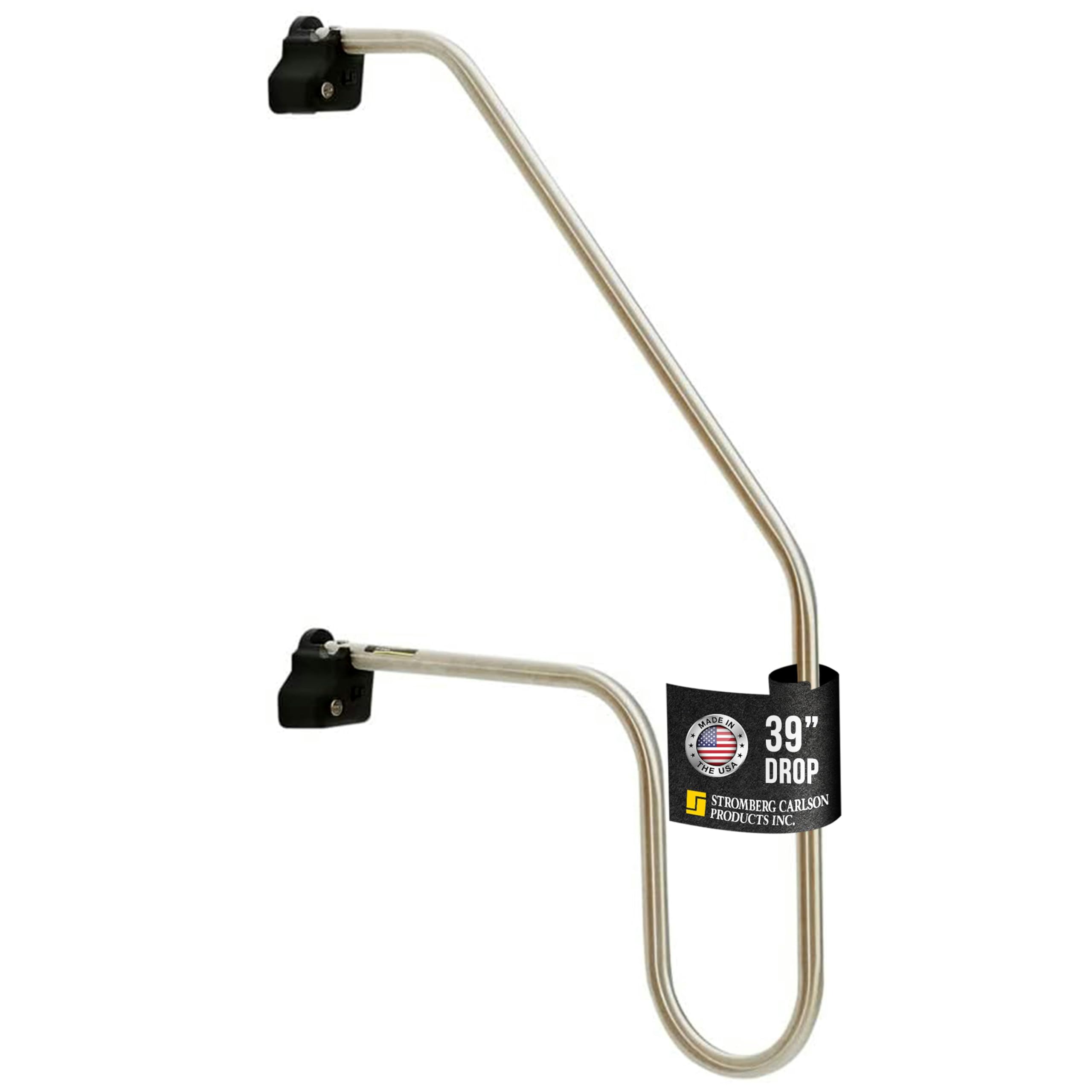 Stromberg Carlson AC-530L Locking Rail Commercial - Mobile Equipment Support - RV Camping Accessories and Travel Trailer Accessories for Step Ladder- 200 lbs Capacity - 25.5" Extension, 39" Height