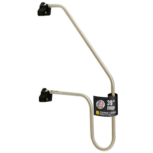 Stromberg Carlson AC-530L Locking Rail Commercial - Mobile Equipment Support - RV Camping Accessories and Travel Trailer Accessories for Step Ladder- 200 lbs Capacity - 25.5" Extension, 39" Height
