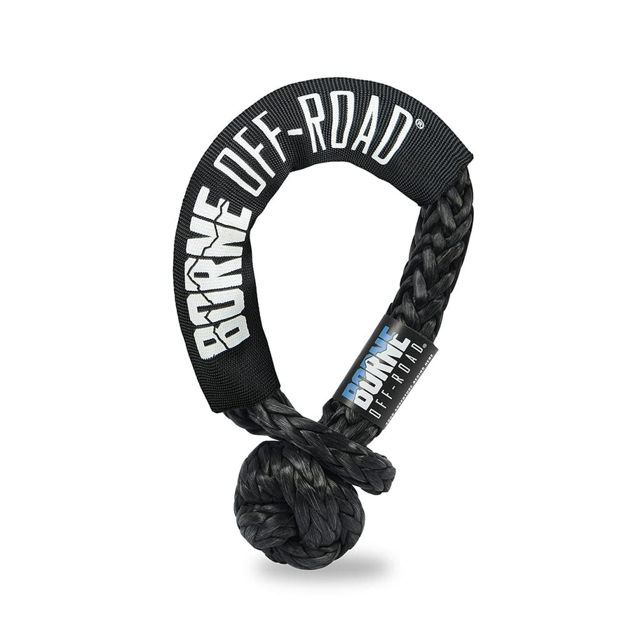 Off-Road Borne Soft Shackle, 1/2", Black